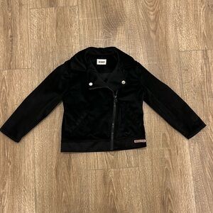 Hudson black velvet jacket.